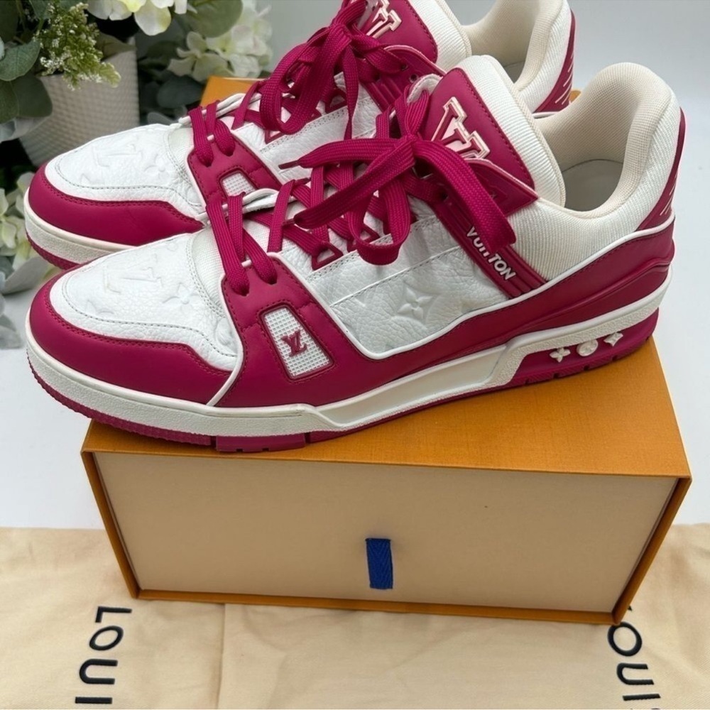Men’s Louis Vuitton, Calf Skin, leather trainer sneakers size 11, fits US 13 - Picture 9 of 9